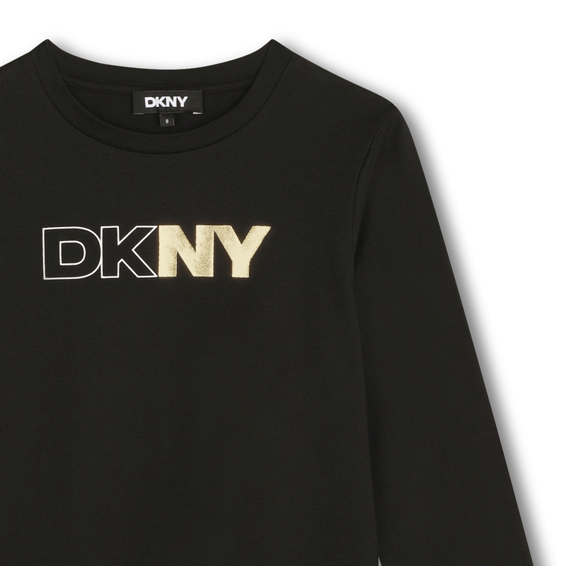 T-shirt met lange mouwen DKNY 
                        GIRL