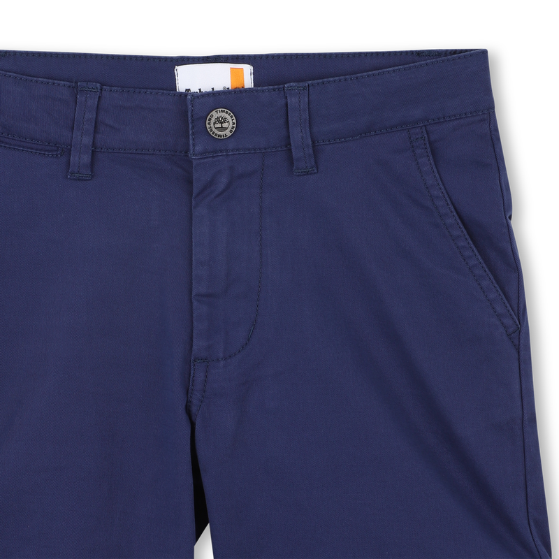 Bermuda van rekbare twill TIMBERLAND 
                        JONGEN