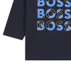 Katoenen T-shirt met logo's BOSS 
                    BOY