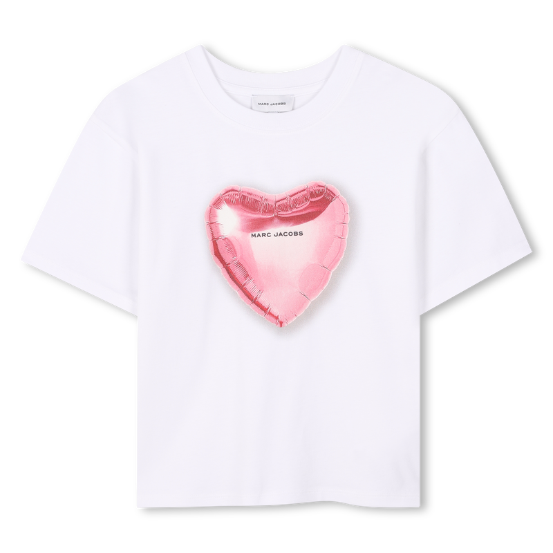 Feestelijk T-shirt van katoen MARC JACOBS 
                        GIRL