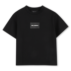 T-shirt met korte mouwen, ZWART, hi-res
