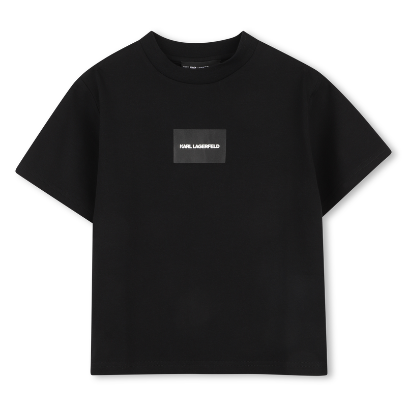 T-SHIRT MET KORTE MOUWEN KARL LAGERFELD KIDS 
                        BOY