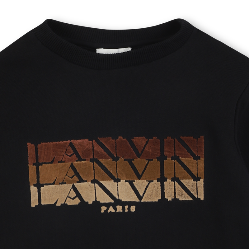 Sweatshirt met logo LANVIN 
                        BOY