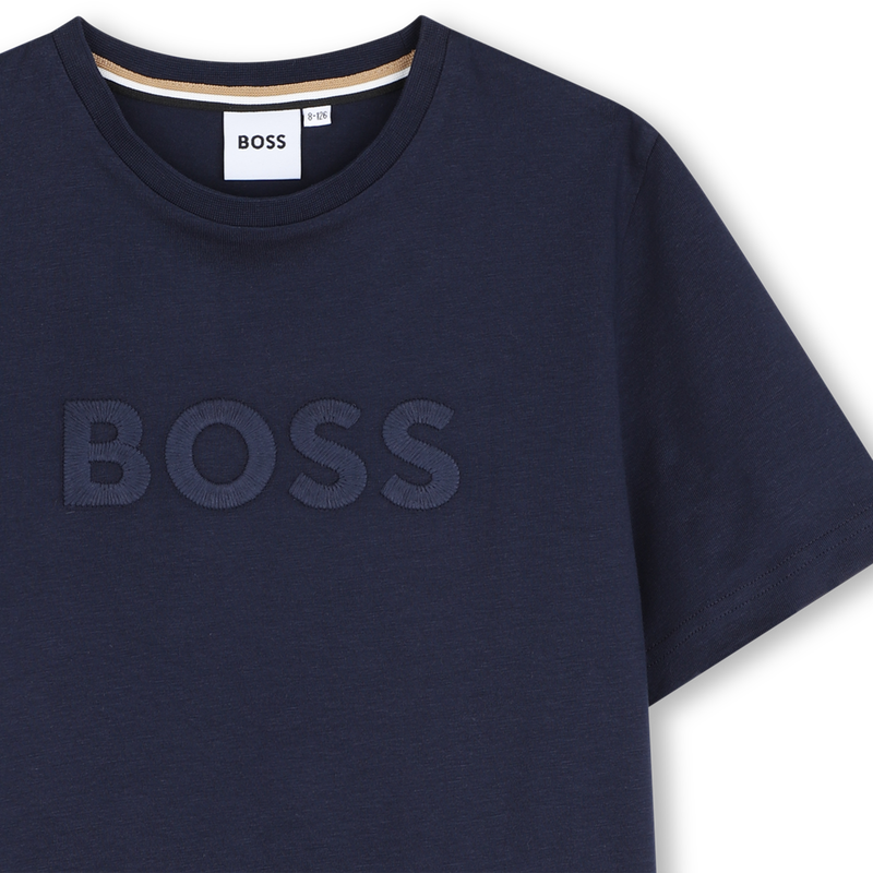 T-shirt met korte mouwen BOSS 
                        BOY