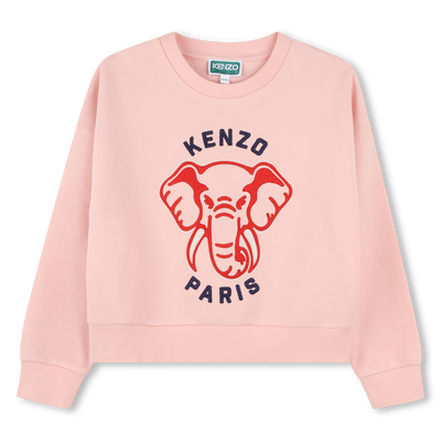 Fleece sweater KENZO KIDS GIRL