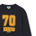 T-shirt met wijde mouwen en lange mouwen KENZO KIDS 
                    BOY