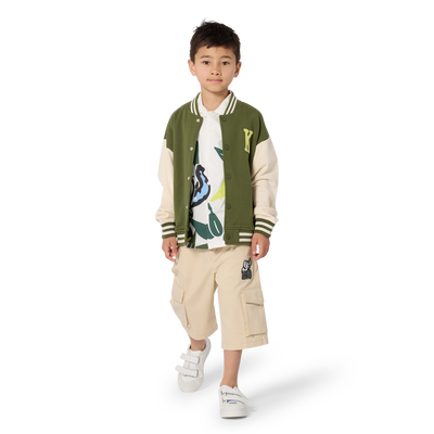 BERMUDA MET OPGESTIKTE ZAKKEN KENZO KIDS BOY