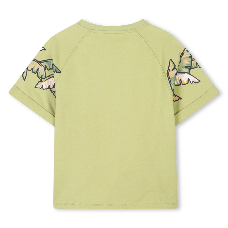 T-shirt van luchtige fleece KENZO KIDS 
                        BOY