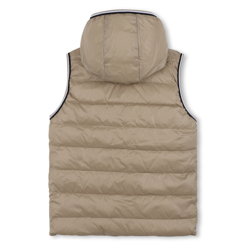 Gewatteerd jack met capuchon in flanne-effect BOSS 
                        BOY