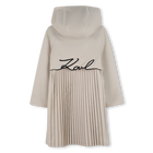 Gevoerde trenchcoat KARL LAGERFELD KIDS 
                    MEISJE
