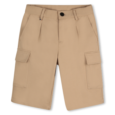 Effen bermuda met zakken BOSS BOY