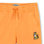 Katoenen bermuda met badge KENZO KIDS 
                    BOY