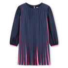Geplooide jurk, lange mouwen BILLIEBLUSH 
                    GIRL
