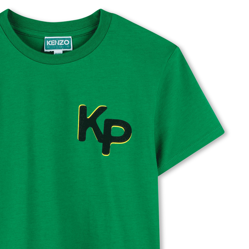 Katoenen T-shirt korte mouw KENZO KIDS 
                        BOY