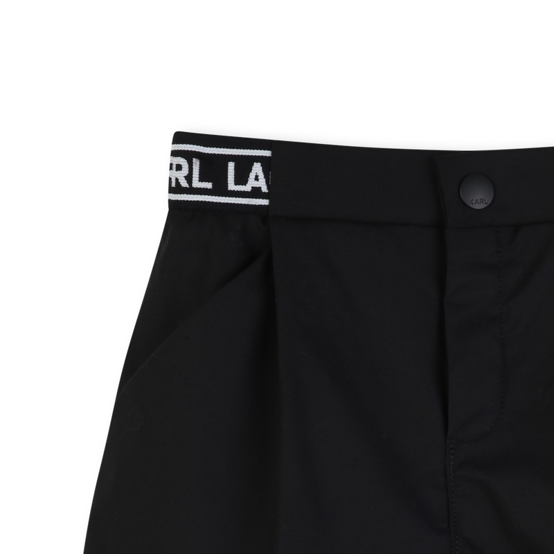 SEBMLE SHIRT EN KORTE BROEK KARL LAGERFELD KIDS 
                        BOY