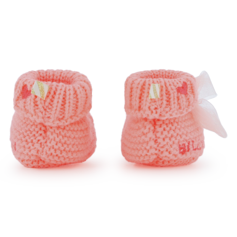 Geborduurde hartvormige pantoffels BILLIEBLUSH 
                        GIRL