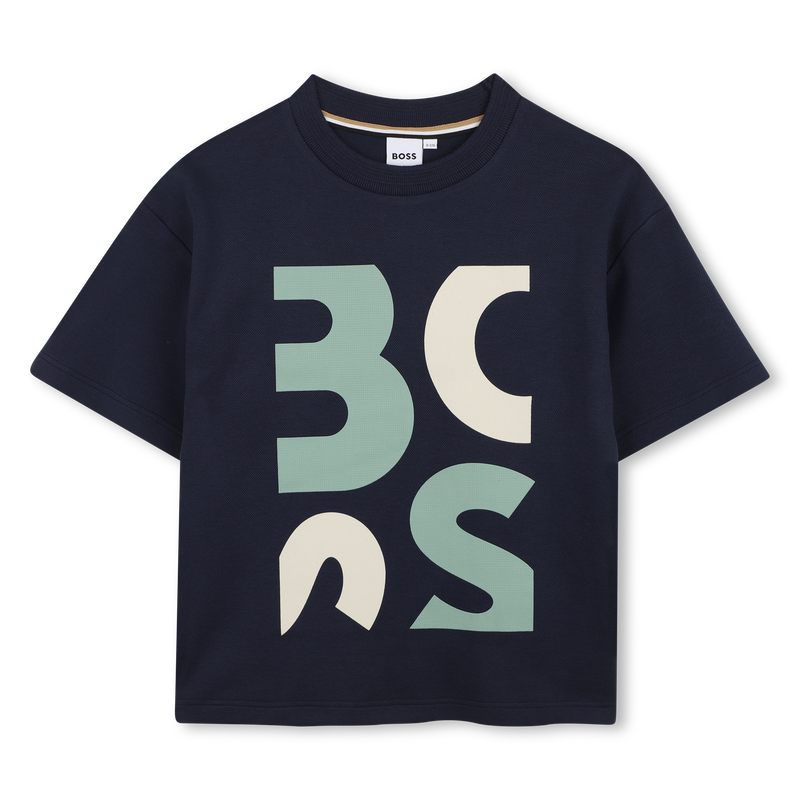 T-SHIRT MET KORTE MOUWEN BOSS 
                        BOY