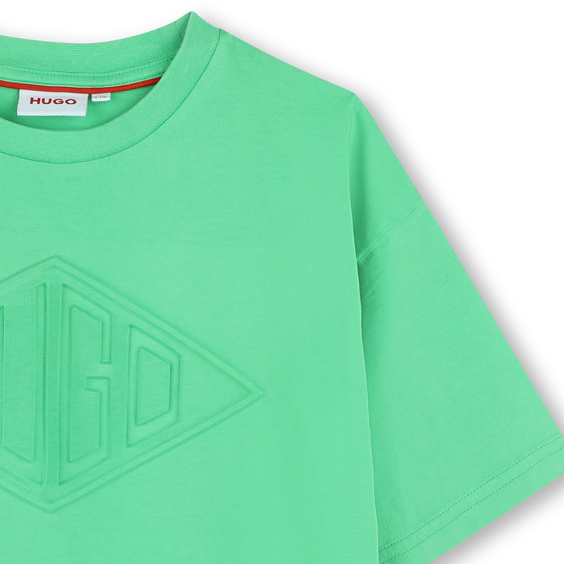 Vervaagd katoenen T-shirt HUGO 
                        BOY