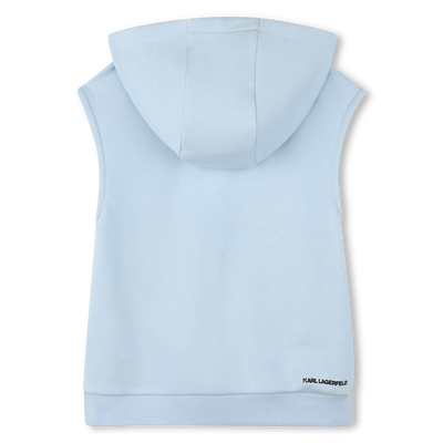 Sweater met capuchon KARL LAGERFELD KIDS BOY