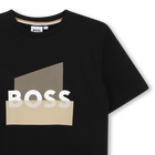 T-shirt met korte mouwen BOSS 
                    BOY