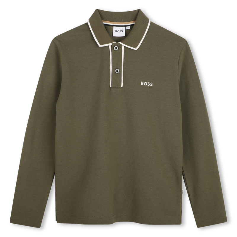 Polo met lange mouwen BOSS 
                        BOY