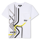 T-shirt met korte mouwen DKNY 
                    BOY