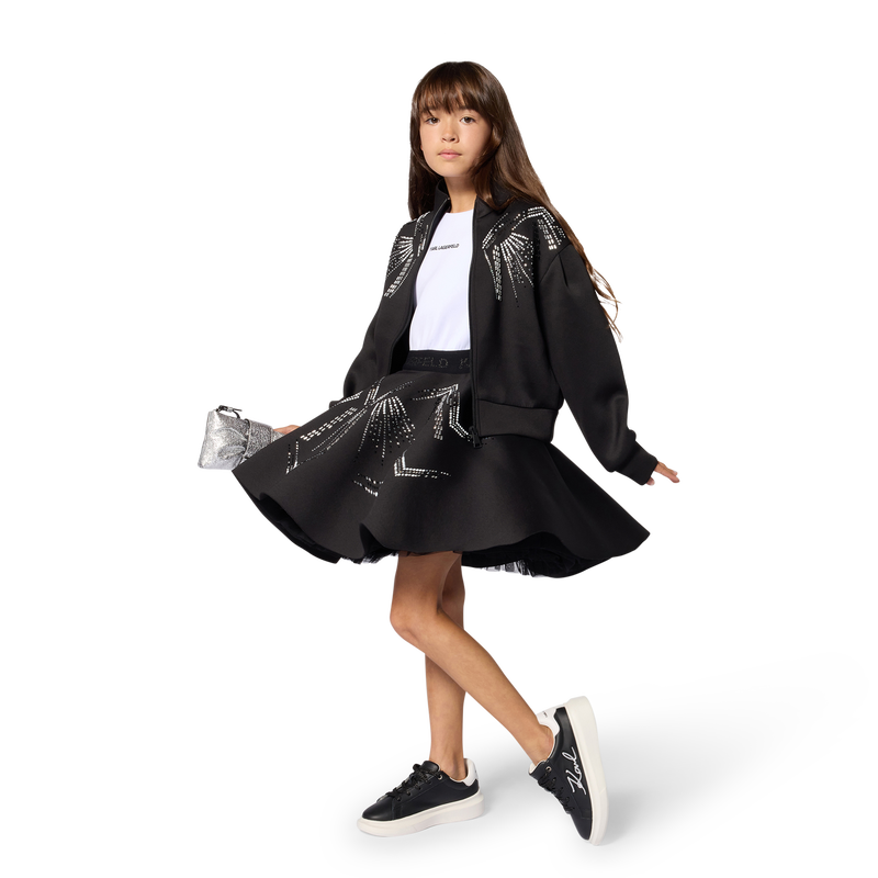Hoge col cardigan KARL LAGERFELD KIDS 
                        GIRL
