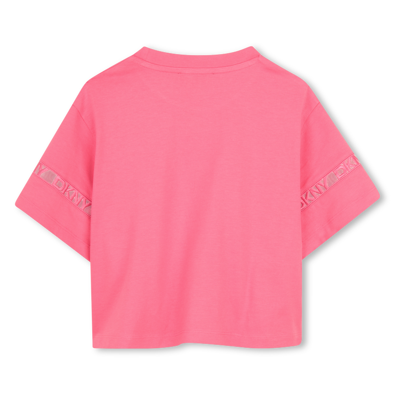T-SHIRT MET KORTE MOUWEN DKNY 
                        GIRL