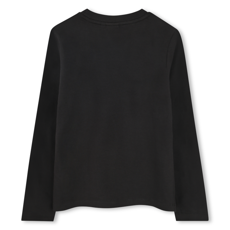 T-shirt met katoen BOSS 
                        GIRL