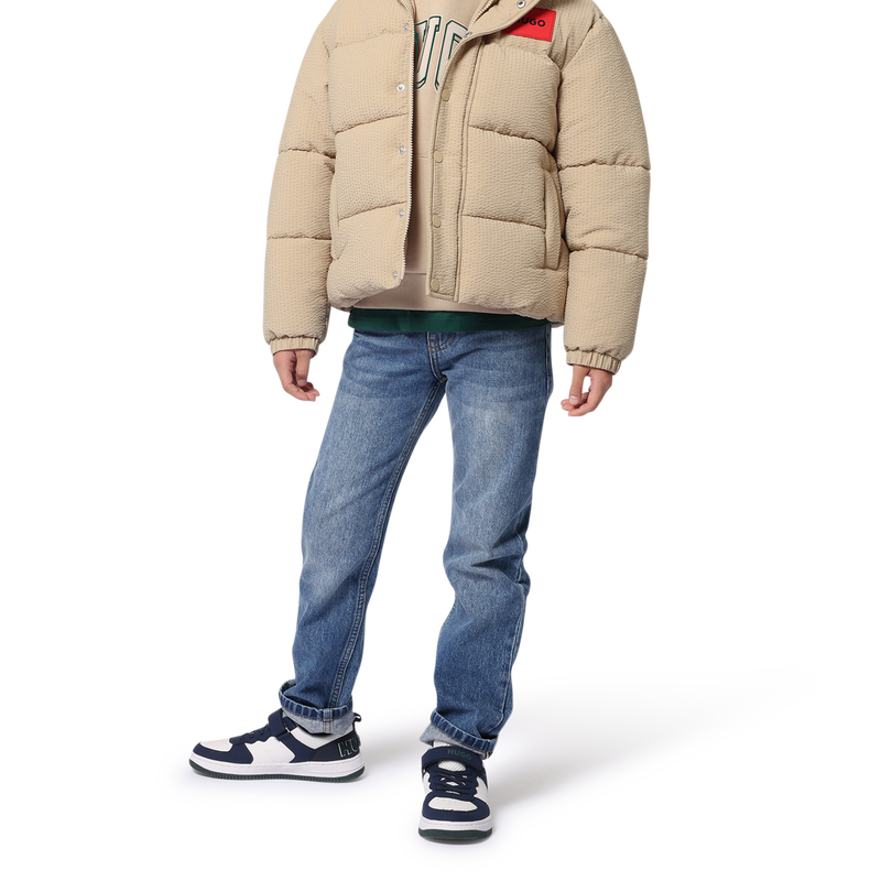 Rechte katoenen jeans HUGO 
                        BOY