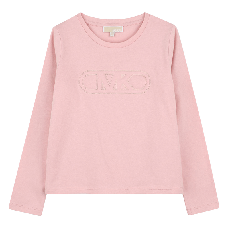 Jersey T-shirt met lange mouwen MICHAEL KORS 
                        GIRL