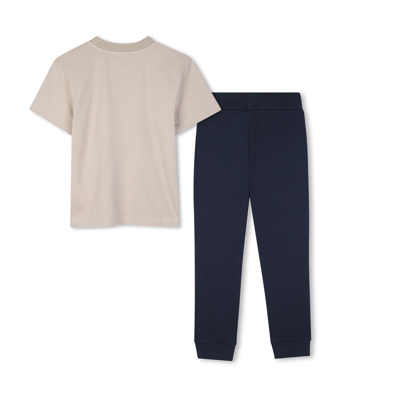 Kledingset met t-shirt en broek DKNY 
                        JONGEN