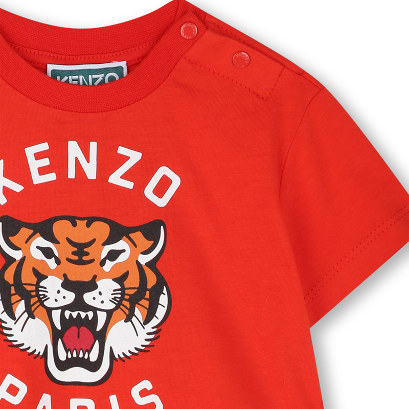 Jurk met korte mouwen KENZO KIDS 
                        GIRL
