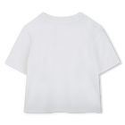 Katoenen T-shirt met strass MARC JACOBS 
                    GIRL