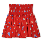 Rok met print en ruches KENZO KIDS 
                    GIRL