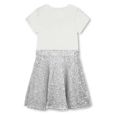 Jurk uit 2 materialen MICHAEL KORS GIRL