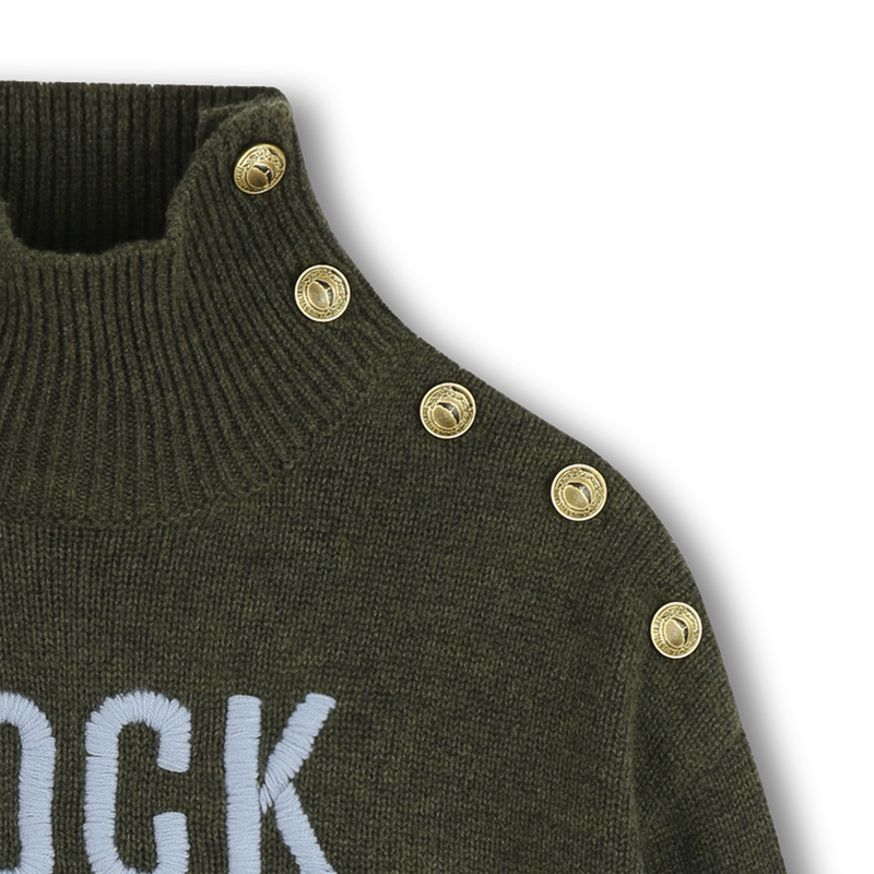 Trui met stand-up hals met knopen ZADIG & VOLTAIRE 
                        GIRL