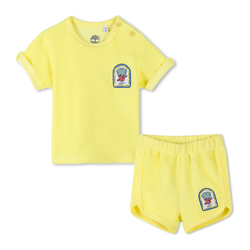 Short en T-shirt van badstof TIMBERLAND 
                        BOY