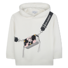 Fleece sweatshirt met capuchon MARC JACOBS 
                    GIRL