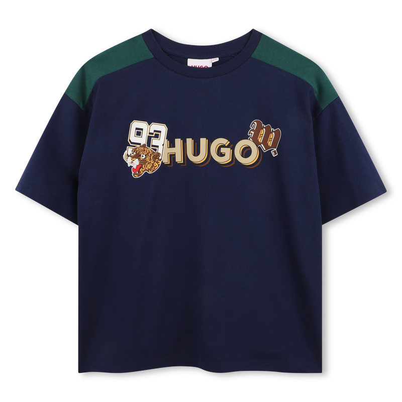 T-SHIRT KORTE MOUWEN HUGO 
                        JONGEN