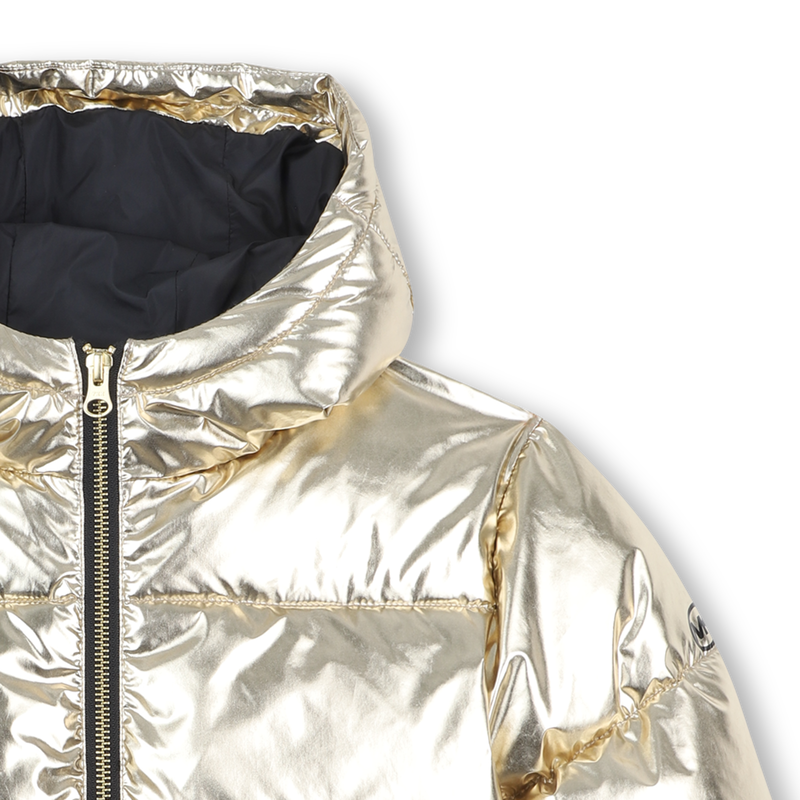Donsjack met capuchon MICHAEL KORS 
                        MEISJE