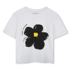 T-shirt met margrietjesprint MARC JACOBS 
                    GIRL