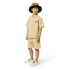 Omkeerbare hoed van katoen KENZO KIDS 
                    UNISEX