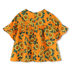 Blouse van katoensatijn KENZO KIDS 
                    GIRL