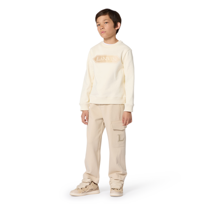 BROEK MET FLAP LANVIN BOY