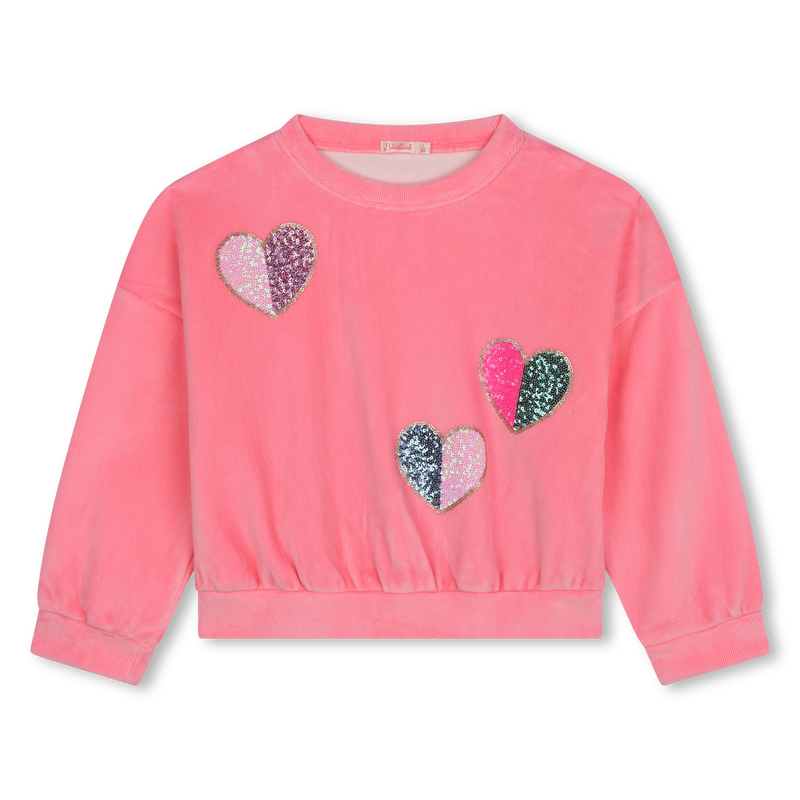 Sweater van velours BILLIEBLUSH 
                        GIRL
