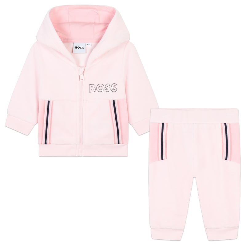 Joggingpak van velours BOSS 
                        GIRL