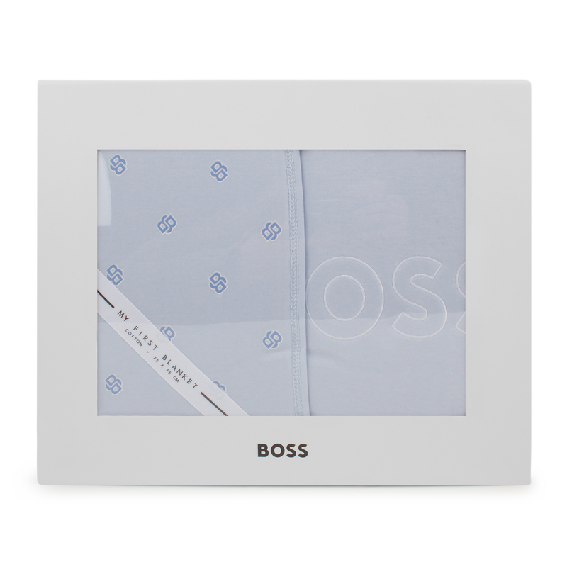 Katoenen deken BOSS 
                        UNISEX