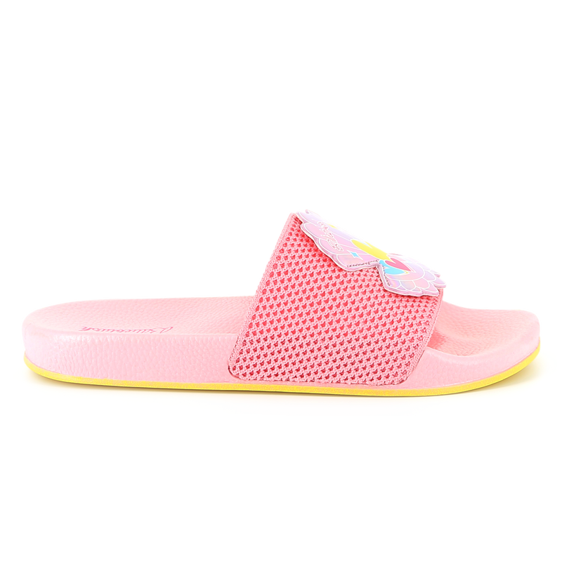 Slippers van twee materialen BILLIEBLUSH 
                        GIRL
