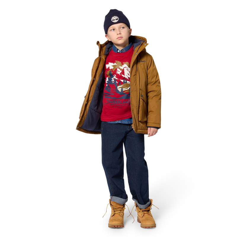 Capuchon parka TIMBERLAND 
                        BOY